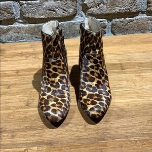 INC INTERNATIONAL CONCEPTS LEAPARD BOOTIES